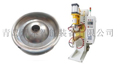 青島焊本車輪點焊機(jī)焊接效果